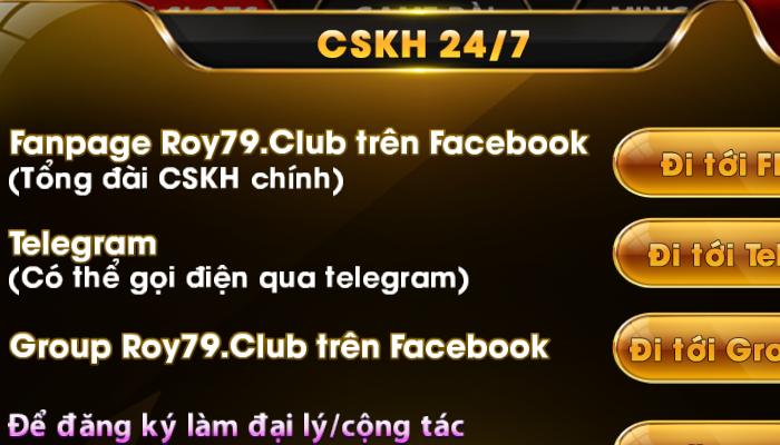 game roy79 club bảo trì